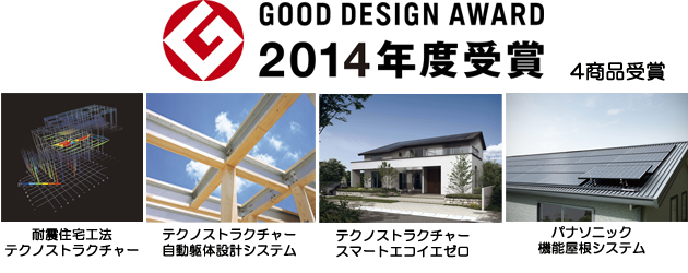 GOOD DESIGN AWARD 2014年度受賞